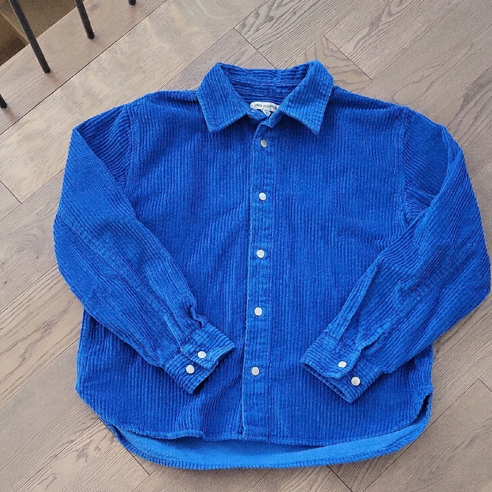 Urban Outfitters Vibrant Blue Corduroy Shirt